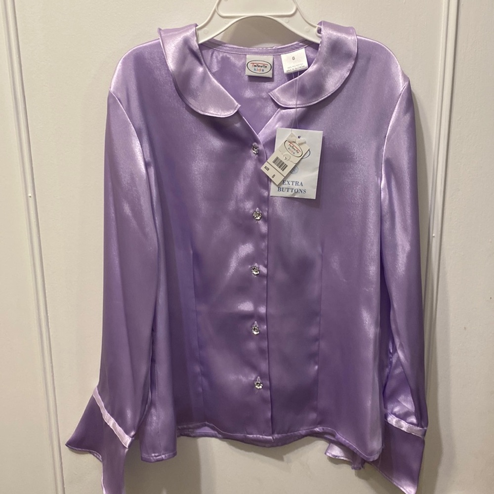 Talbots girls blouse new
